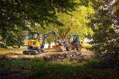 Volvo L25 Electric: Leise, emissionsfrei und leistungsstark: Der Volvo L25 Electric zeigt, wie Elektromobilität im Baustellenalltag funktioniert. (Bildnachweis Volvo Construction Equipment)