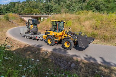 Volvo L35 Update: Erstmals in Europa zu sehen: Der neue Volvo L35 Update bietet maximale Leistung auf kleinstem Raum. (Bildnachweis Volvo Construction Equipment)
